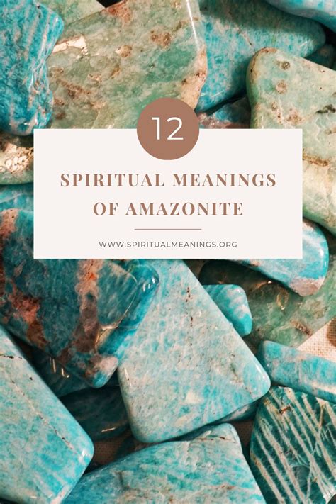 5 Amazonite Spiritual Meanings That Will Transform Your Life