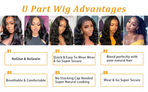 5 Benefits of U-Part Wigs