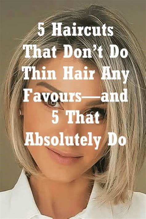 5 Best Cuts for Fine & Thin Hair to Enhance Volume and Movement