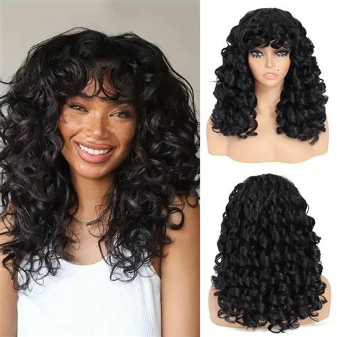 5 Captivating Curly Wigs with Bangs for a Dazzling Transformation