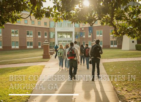 5 Colleges in Augusta, GA: Your Guide to Higher Education