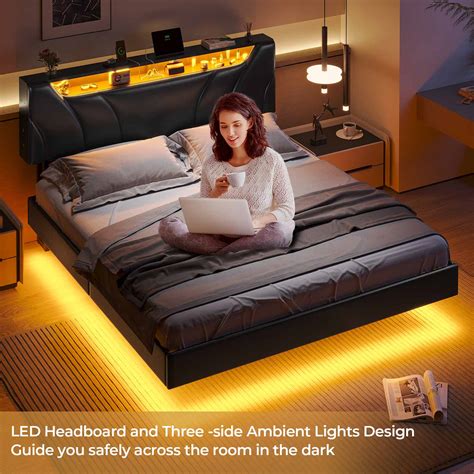 5 Extraordinary Bed Frames with LED Lights to Transform Your Bedroom