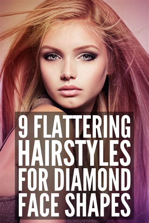 5 Flattering Hairstyles for Diamond-Shaped Faces