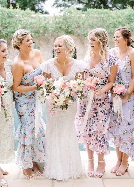 5 Floral Bridesmaid Dress Trends for 2023