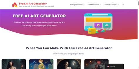 5 Free AI Art Generator Webs: Unleash Your Creativity