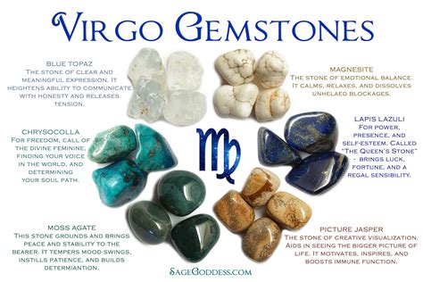 5 Gemstones for Virgos: Perfect Matches for the Intelligence and Orderly Zodiac Sign