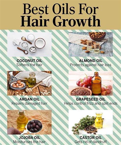 5 Good Oils for Hair Growth