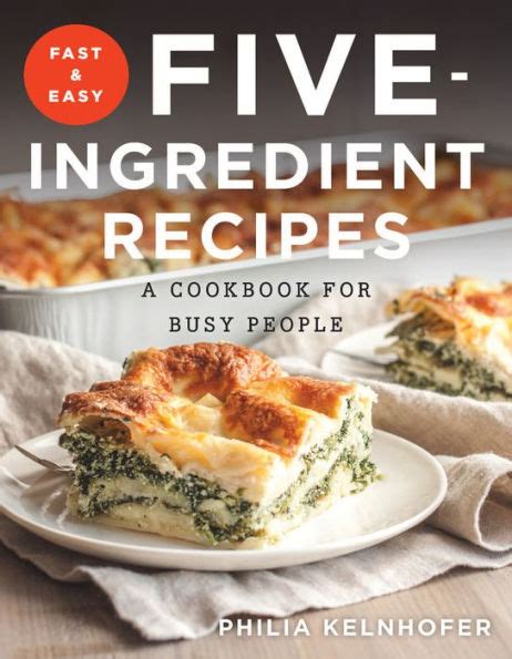 5 Ingredient Cookbook Quick and Easy 5 Ingredient Recipes Kindle Editon