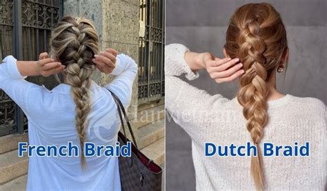 5 Key Differences Between French Braids vs. Dutch Braids