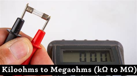 5 Megaohms to Kiloohms: Unlocking the Power of High Resistance