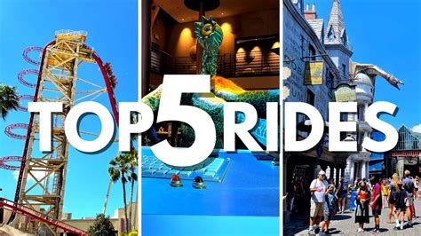 5 Must-Ride Thrill Rides at Universal Studios