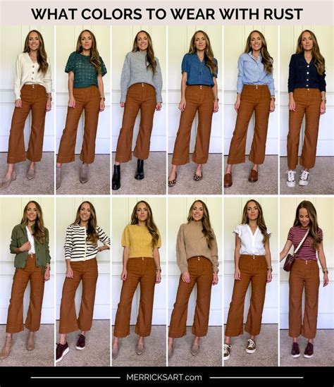 5 Outfits That You Can Pair With A Rust-Colored Shirt