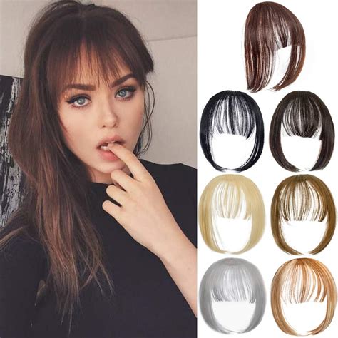 5 Popular Human Hair Bangs Styles