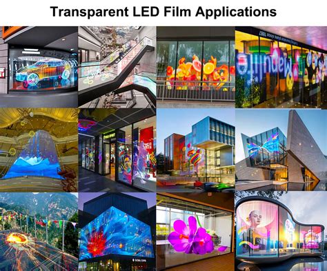 5 Practical Applications of Transparent LED Displays