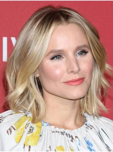 5 Reasons Why You Need the Synthetic Chin Length Lace Front 12" Kristen Bell Wig by 2025