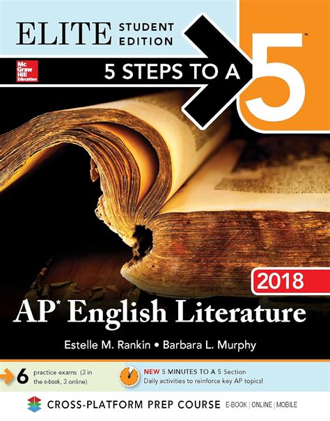 5 Steps to a 5 AP English Literature 2018 Elite Student Edition Kindle Editon