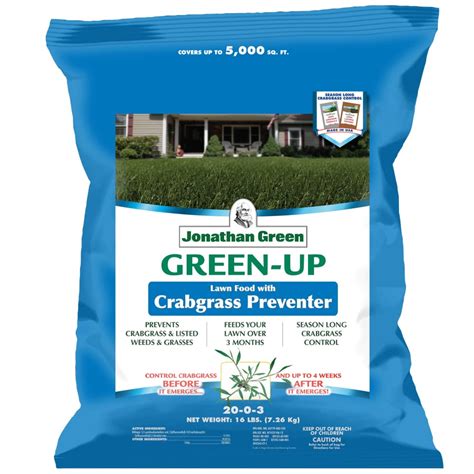 5 Strategies for a Crabgrass-Free Lawn: Fertilizer with Crabgrass Preventer