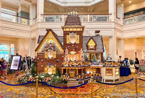 5 Sweetest Gingerbread Houses at Disney