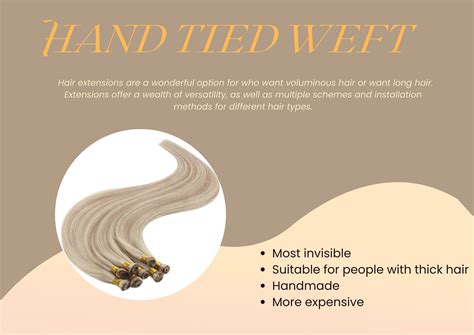 5 Things You Should Know About Hand Tied Wefts