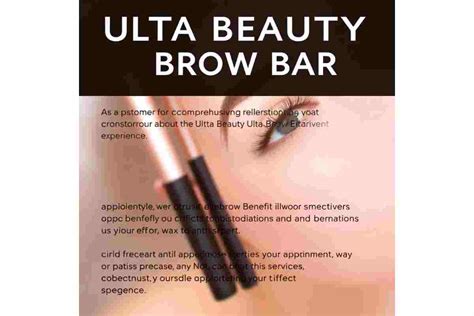 5 Ultimate Reasons Why Ulta Beauty Brow Bar Matters