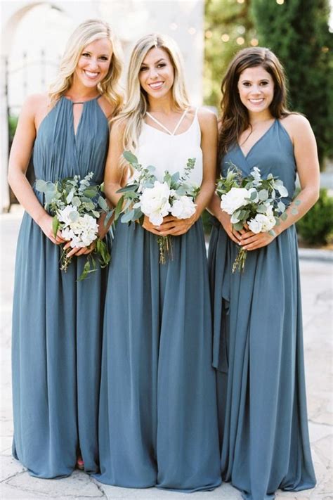 5 Unforgettable Dusty Blue Bridesmaid Dresses for Any Wedding