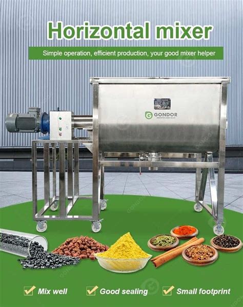 5 Unique Horizontal Industrial Mixers That Will Revolutionize Your Production