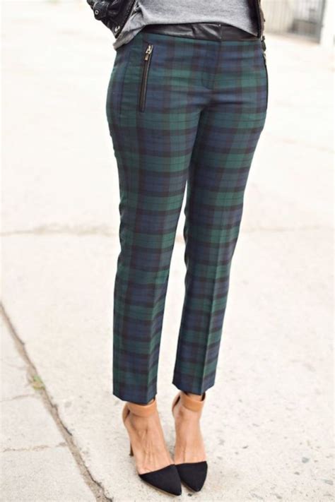 5 Ways You Can Rock Plaid Dress Pants