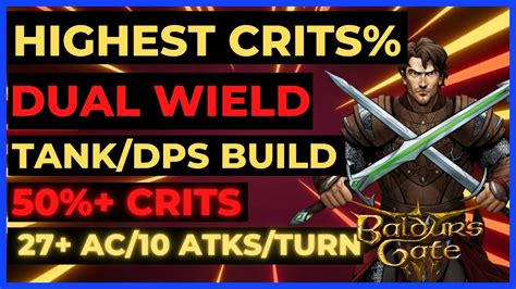 5 Weapons That Lower Crit bg3