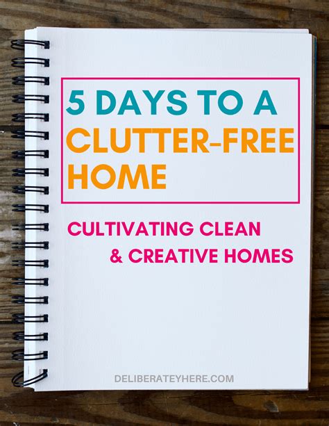 5 days to a clutter free house 5 days to a clutter free house PDF