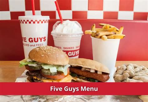 5 Guys Hours