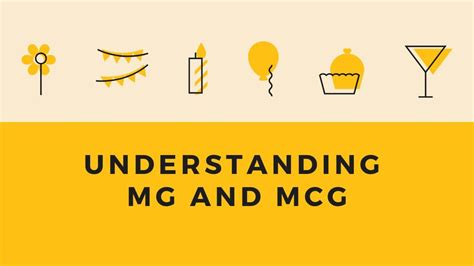 5 mg to mcg: A Comprehensive Guide to Equivalents