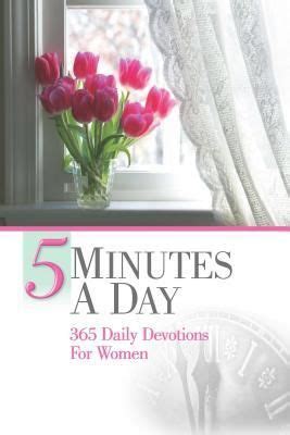 5 minutes a day 365 daily devotions for women Epub