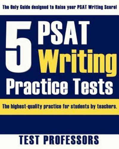 5 psat writing practice tests PDF