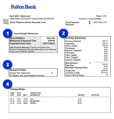 5-534237-4: A Comprehensive Guide to Understanding Your Credit Card Statement