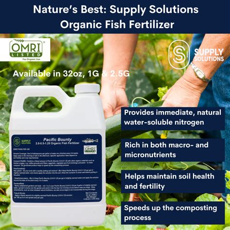 5-Star Organic Fish Emulsion Fertilizer: The Key to Thriving Gardens