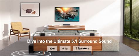 5.1 Surround Sound: