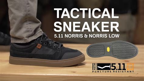 5.11 Norris Sneaker: The Epitome of Tactical Footwear for Unwavering Performance