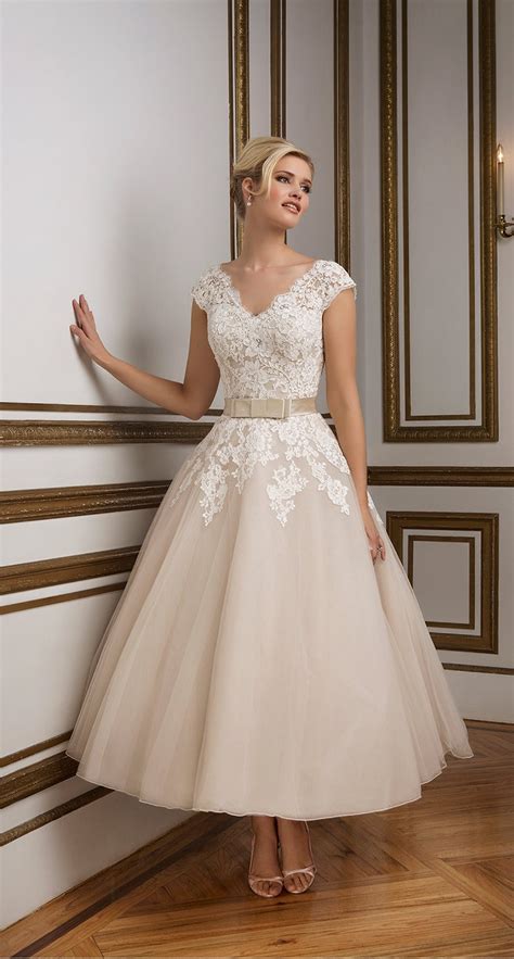 50's style wedding dresses