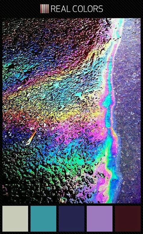 50,000+ Breathtaking Oil Slick Color Combinations