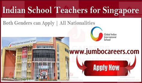 50,000+ International School Jobs in Singapore - A Guide for Teachers