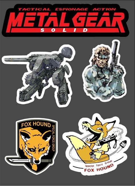 50,000+ Metal Gear Solid Stickers for Gaming and Beyond