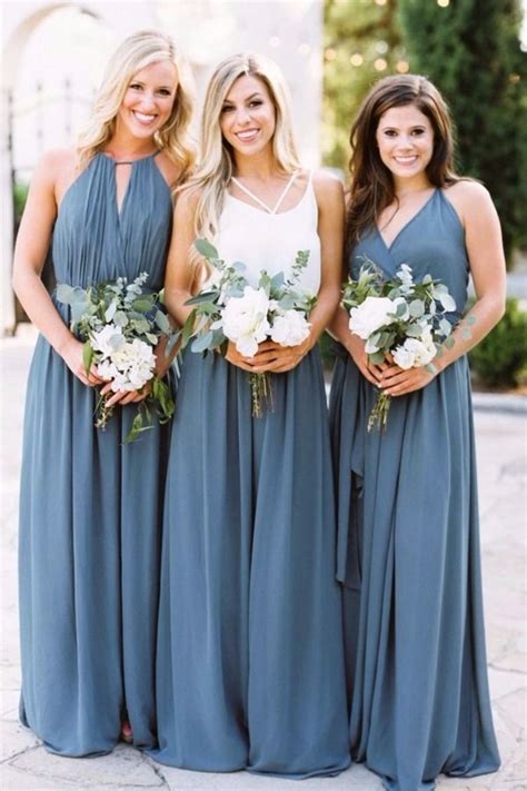 50+ Dreamy Dusty Blue Wedding Dress Ideas That Will Make You Swoon