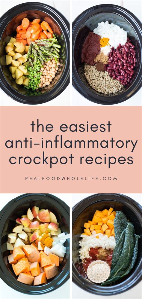 50 Anti Inflammatory Crockpot Recipes Anti Inflammation Diet Kindle Editon