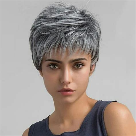 50 Captivating Short Grey Wigs for a Dashing New Look