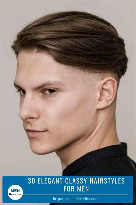 50 Classy Combed Back Hairstyles for Men in 2023