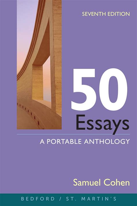 50 ESSAYS A PORTABLE ANTHOLOGY  PDF BOOK PDF