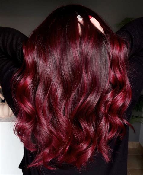 50 Enchanting Shades of Red for Hair: A Vivid Spectrum of Hues