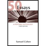 50 Essays A Portable Anthology 3rd Edition Ebook Doc