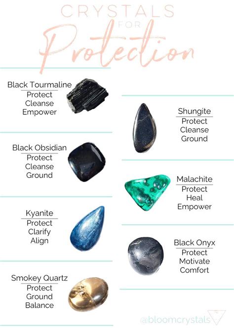 50 Essential Protective Crystals for Your Energy Shield