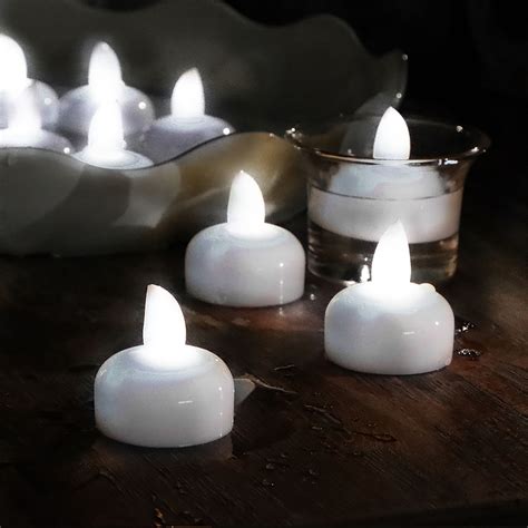 50 Floating LED Candles: Illuminate Your Occasions with Endless Elegance